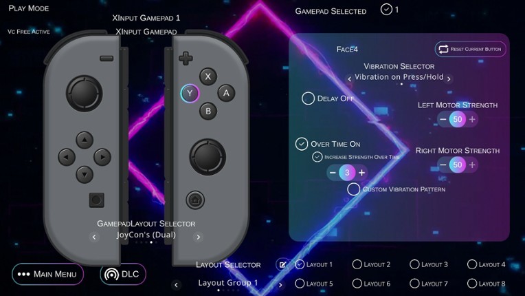 ToS Gamepad Companion screenshot