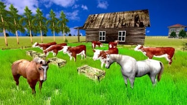 Transport Truck: Farm Animals Image