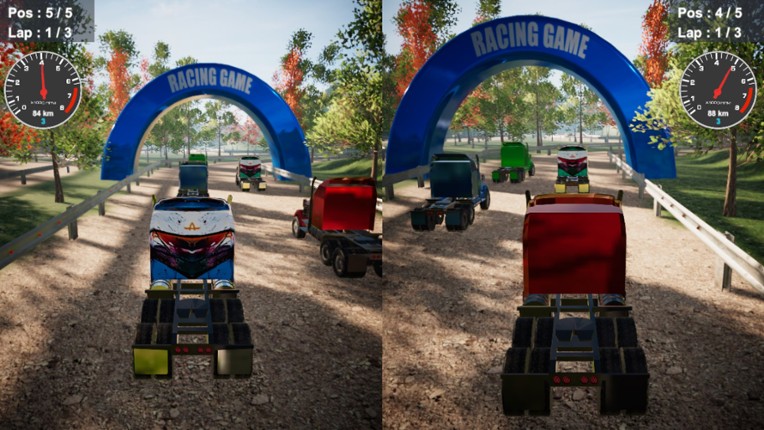 Truck Racing Simulator Multiplayer Game screenshot