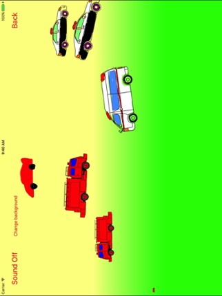 Vehicles Moving Coloring Book screenshot