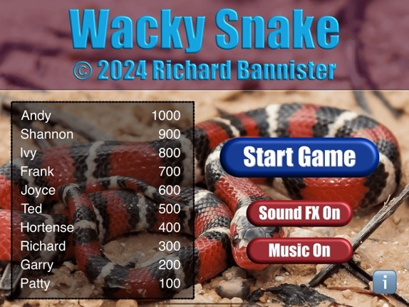 Wacky Snake screenshot