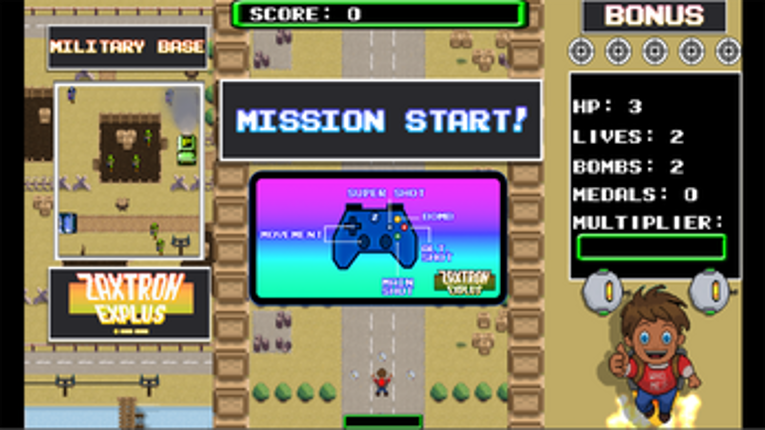 Zaxtron EXPLUS - Full Game Image