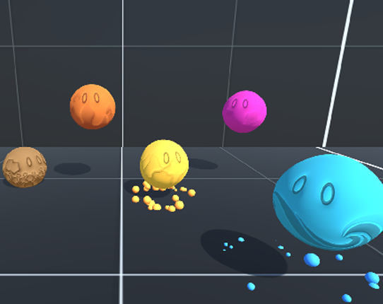 3D Physics Slime Bounce System Image