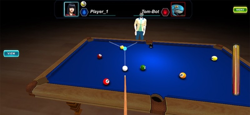 8 Ball Billiard Games : 9 Ball Image