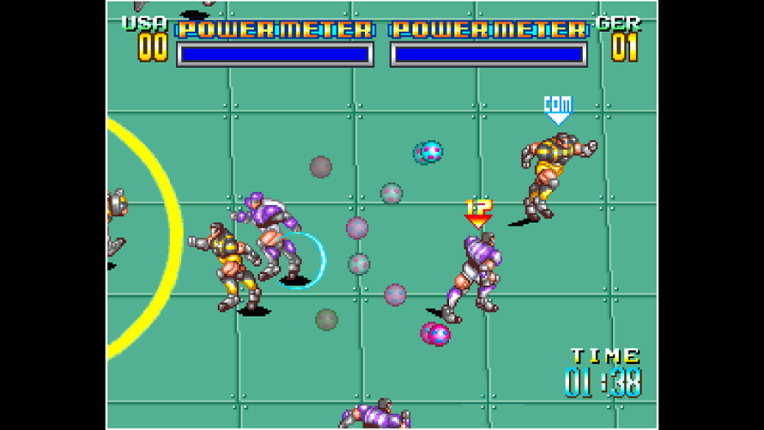ACA NEOGEO SOCCER BRAWL screenshot