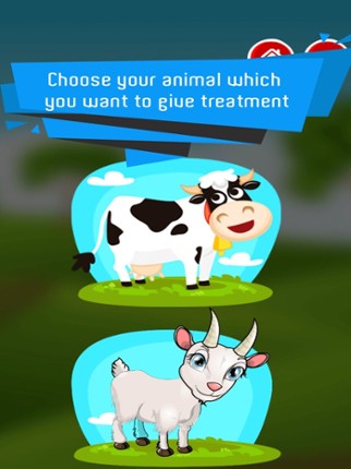 Cow Milk Game screenshot