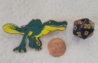 Enamel Pin: Spinosaurus Image