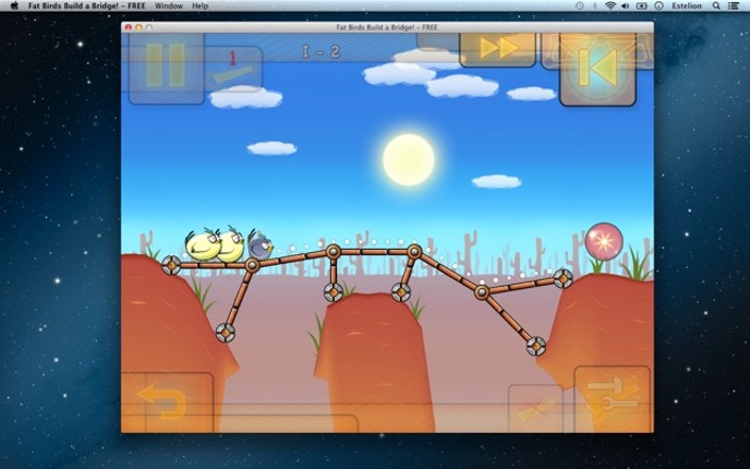 Fat Birds Build a Bridge! - FREE Image
