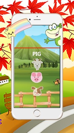 Funny Farm Animals with Phonics for Kids Image