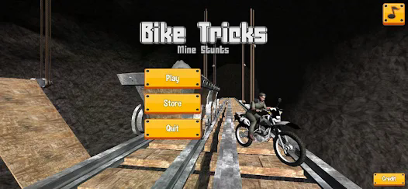 Bike Tricks: Mine Stunts Image
