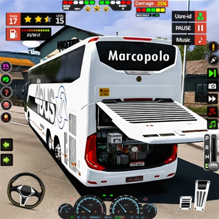 Bus Driving Coach Bus Sim 3D Image