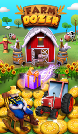 Farm Flowers Coin Party Dozer screenshot