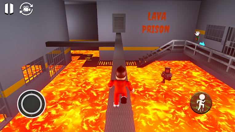 Lava Prison Escape: Obby Run Image