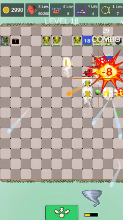 Bot and balls. Brick breaker Image