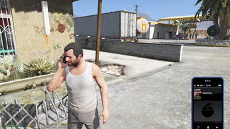 Lester Crest Phone Contact Photo Replacement for GTA V (PC ONLY) Image