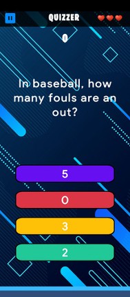 Quizzer screenshot