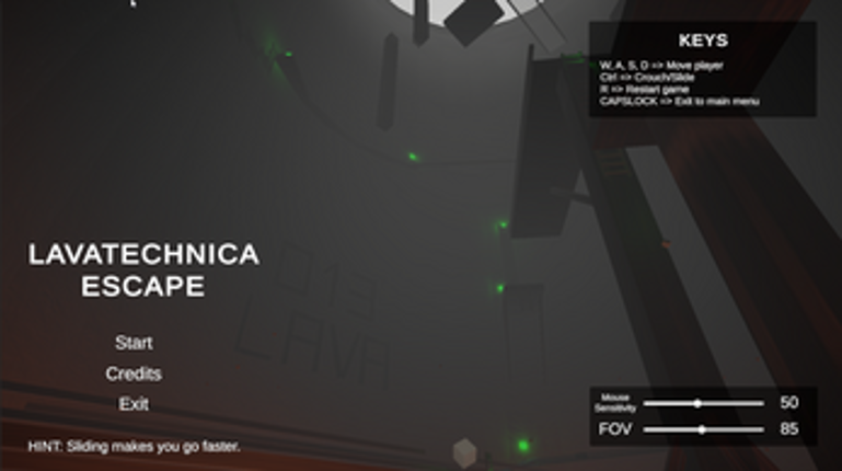 LAVATECHNICA Escape screenshot