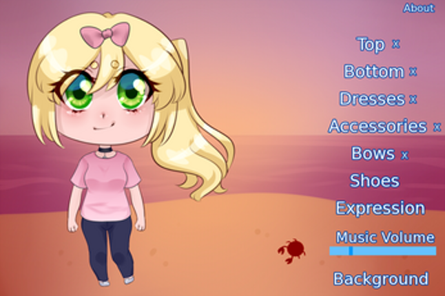 Melody Dress-up Game screenshot