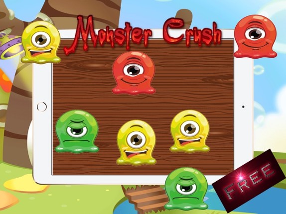 Monster Crush Adventure - Game Match 3 Puzzle Busters For Kids Free Image