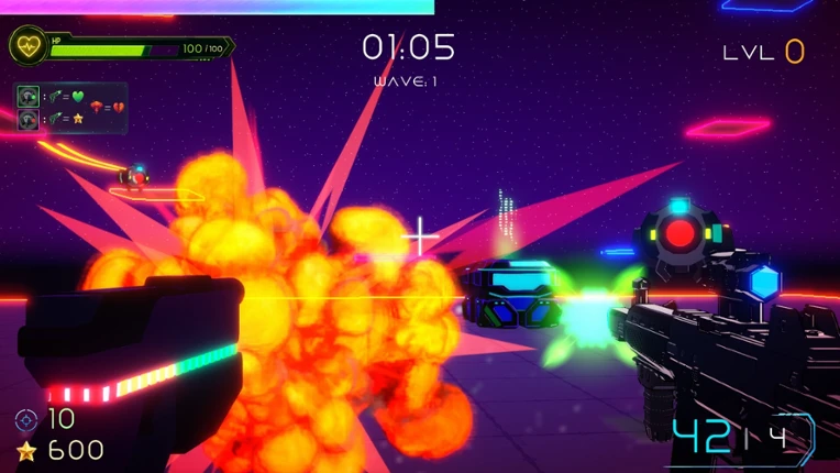 Neon One-Man Army Image