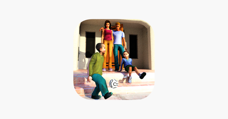 Virtual Mom happy life Game 3D Image