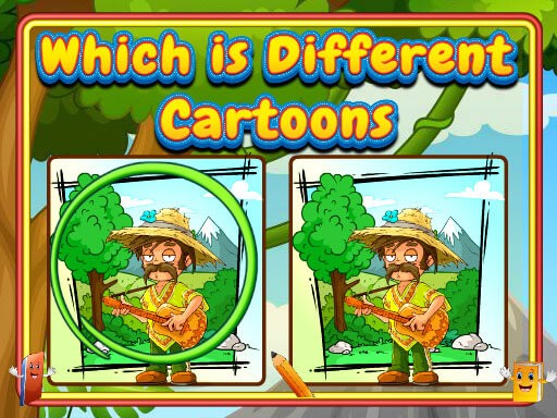 Games like Which Is Different Cartoon