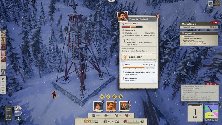 Above the Snow screenshot