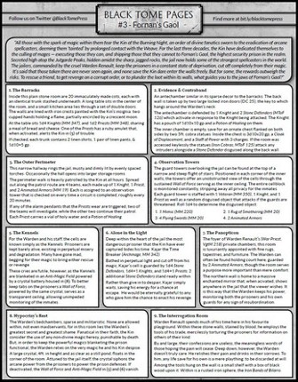 Black Tome Pages #3 - Fornan's Gaol Image