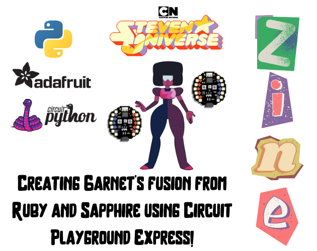 Games like Cartoon Network: Garnet's Palm Gems from Steven Universe - Port from MakeCode to CircuitPython