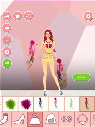 Cheerleader Dress Up - Fashion Makeover Games screenshot
