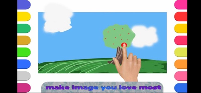 Coloring Finger Painting Games Image