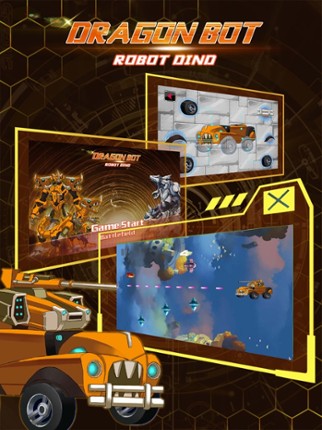 Dragon Bot Mech: Robot Dinosaur& Mechanics Animals Gun Shooting Game screenshot