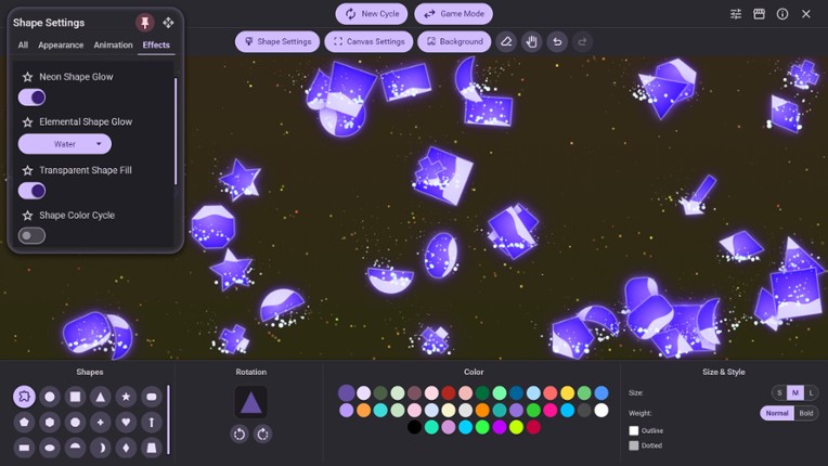 Ephemeral Art: Shapeweaver screenshot