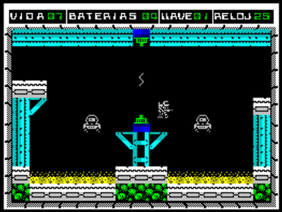 Escape from EXODRON (Zx spectrum) Image