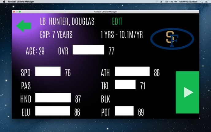 Football General Manager Image