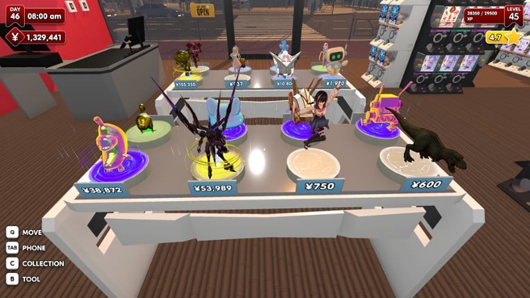 Gacha Capsule Shop Simulator screenshot