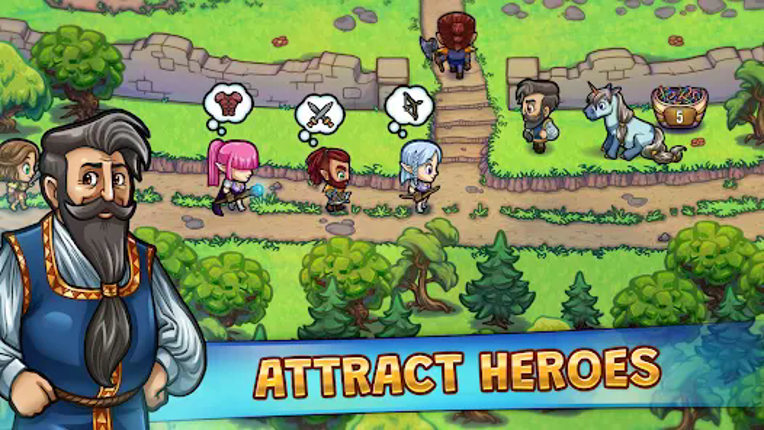Hero Park: Shops & Dungeons screenshot