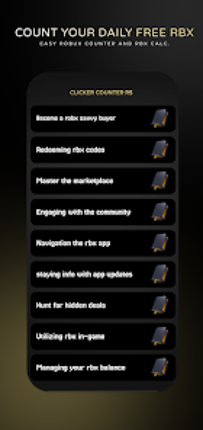 RBX Counters - Get Rbux Calc screenshot