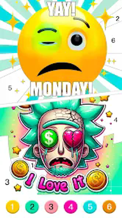 Meme Color Pro:Color by Number screenshot