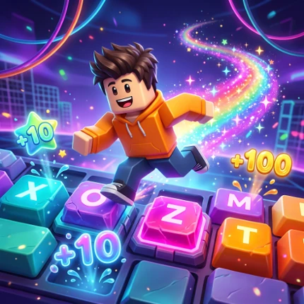 Keyboard Dash: Speed Run ASMR Image