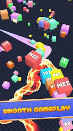 2048 Snake : Number Cube Snake screenshot