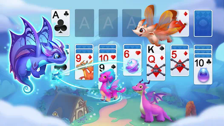 Solitaire Dragons screenshot