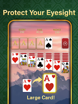 Solitaire Relax® Big Card Game screenshot