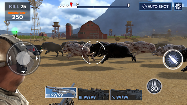Heli Hog Hunt - Sniper Game screenshot