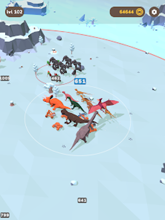 Dinosaur Merge Battle Image