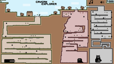 Cavern Explorer: A One Screen Adventure Image