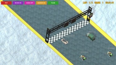 Micro Machines Racing On Line Image