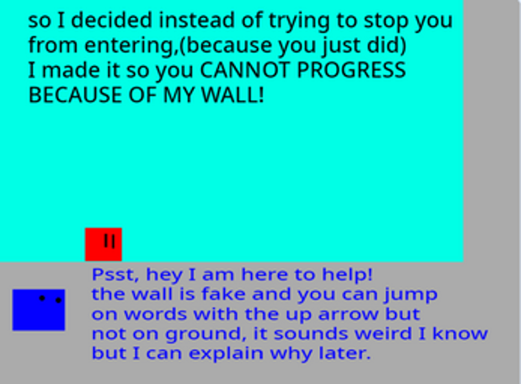 Platformer but the game hates you Image
