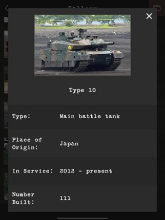 Guess the Modern Tank screenshot