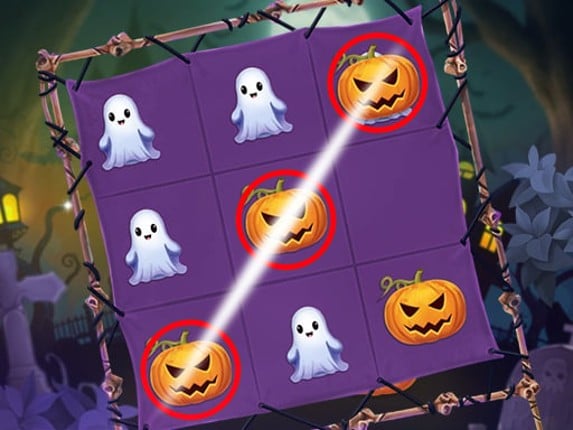 Halloween Tic Tac Toe Game Cover